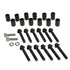 BD Diesel Exhaust Manifold Bolt and Spacer Kit - Dodge 1998.5-2018 5.9L/6.7L Cummins - Striker Modified