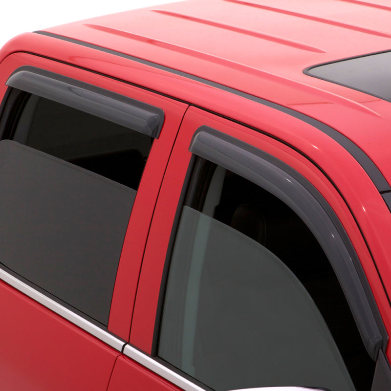 AVS 98-02 Honda Passport Ventvisor Outside Mount Window Deflectors 4pc - Smoke - Striker Modified