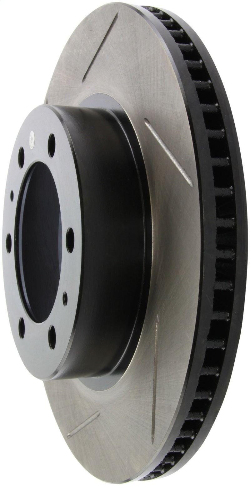 StopTech Power Slot 05-09 Toyota Tacoma/03-09 4 Runner Slotted Right Front Rotor - Striker Modified