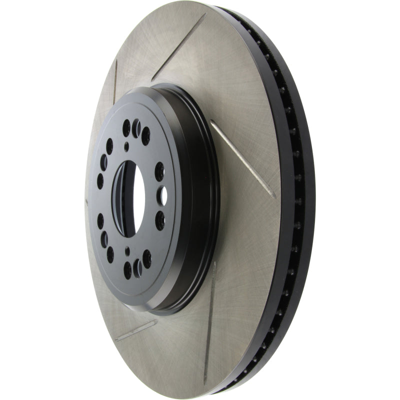 StopTech Power Slot 95-00 Lexus LS400/LS430/LS460/LS600h L Slotted Right Front Rotor - Striker Modified