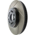 StopTech Power Slot 95-00 Lexus LS400/LS430/LS460/LS600h L Slotted Right Front Rotor - Striker Modified