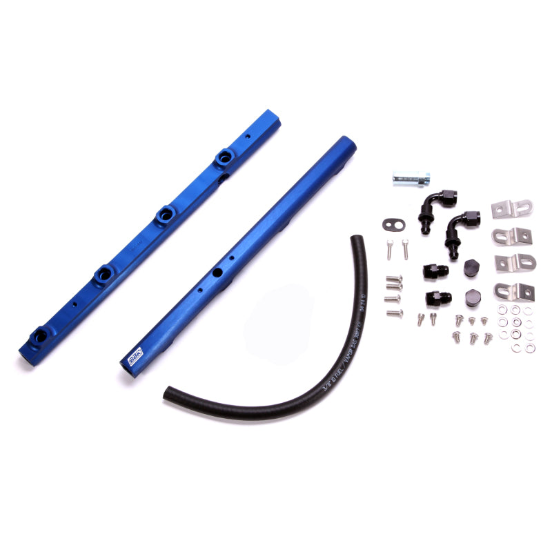 BBK 99-04 Mustang 4.6 GT High Flow Billet Aluminum Fuel Rail Kit - Striker Modified