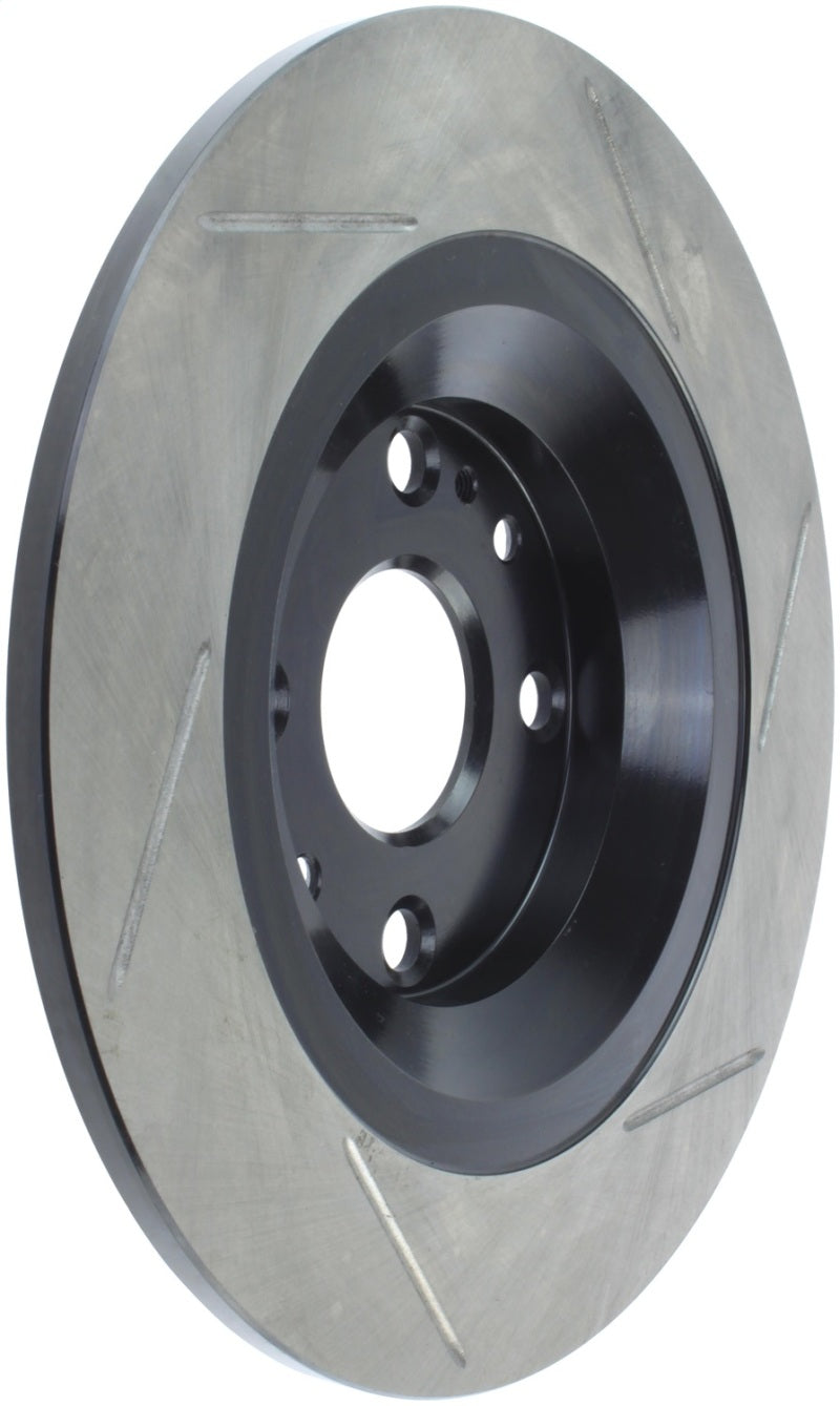 StopTech Power Slot 01-05 Mazda Miata Sport Suspension/Turbo SportStop Slotted Rear Right Rotor - Striker Modified