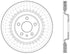 StopTech Power Slot 12-13 Audi A6 Quattro/11-12 A7 Quattro / 10-13 S4 Rear Left Slotted Rotor - Striker Modified