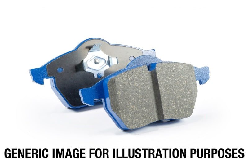 EBC 2015+ Ford Mustang 5.0L (w/Performance Package) Bluestuff Rear Brake Pads - Striker Modified