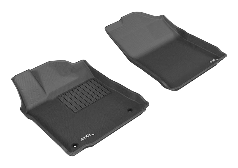 3D MAXpider 2013-2018 Toyota Avalon Kagu 1st Row Floormat - Black - Striker Modified