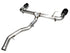 AWE 19-23 BMW 330i / 21-23 BMW 430i Base G2X Track Edition Axle Back Exhaust - Diamond Black - Striker Modified
