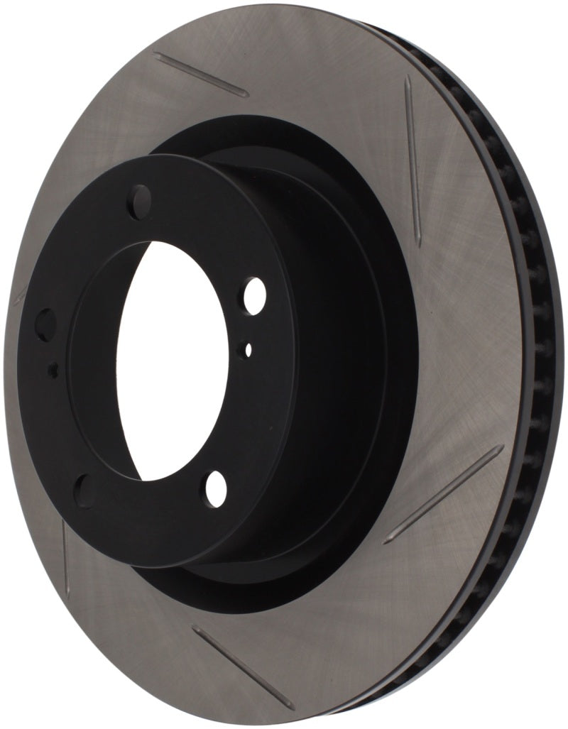 StopTech Power Slot 08-09 Toyota Sequoia / 07-09 Tundra Slotted Left Front Rotor - Striker Modified