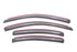 AVS 09-15 Nissan Maxima Ventvisor In-Channel Front & Rear Window Deflectors 4pc - Smoke - Striker Modified
