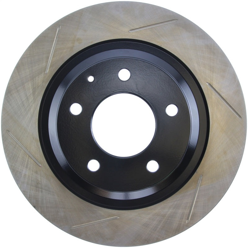 StopTech Power Slot 93-95 Mazda RX-7 SportStop Slotted Rear Right Rotor - Striker Modified