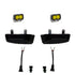Baja Designs 2019+ Ram 2500/3500 S2 Wide Cornering Fog kit - Amber - Striker Modified