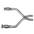 BBK 11-14 Mustang 3.7 V6 Short Mid X Pipe With Catalytic Converters 2-1/2 For BBK Long Tube Headers - Striker Modified