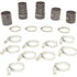BD Diesel Intercooler Hose & Clamp Kit - 1999-2003 Ford 7.3L PowerStroke - Striker Modified