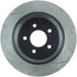 StopTech Power Slot 03-08 Crown Victoria/Grand Marquis Rear Right Slotted Rotor - Striker Modified