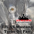 3.7L V6 Mustang Turbo Oil Pan (-10AN Welded Drain Fitting) - Striker Modified