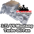3.7L V6 Mustang Turbo Oil Pan (-10AN Welded Drain Fitting) - Striker Modified