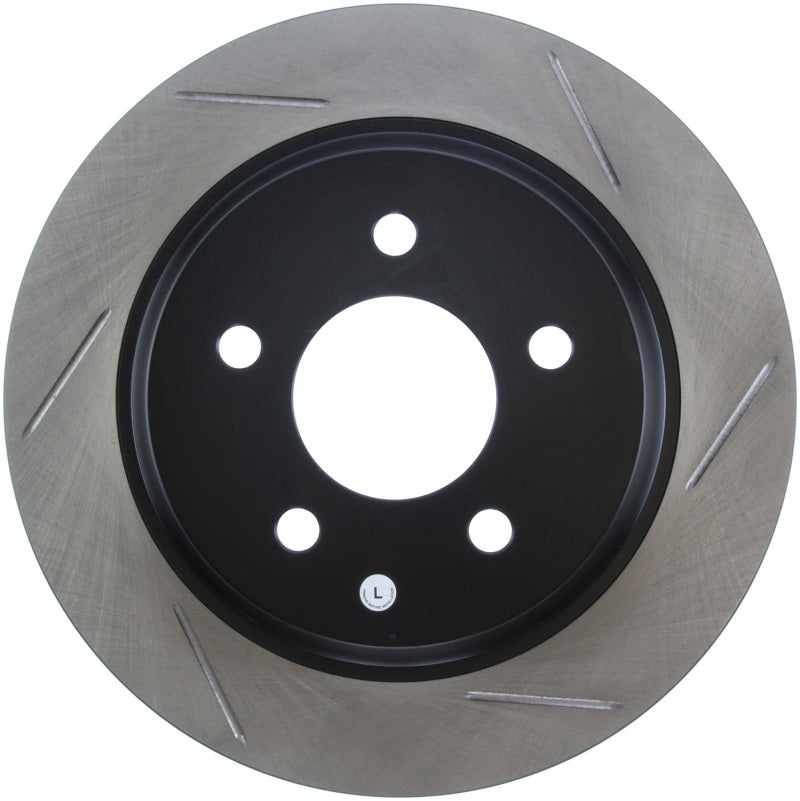 StopTech Power Slot 94-04 Ford Mustang Rear Left Slotted Rotor - Striker Modified