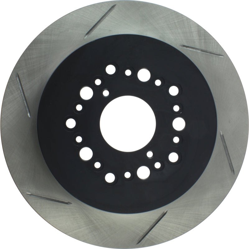 StopTech Power Slot 93-94 Lexus LS Series / 95-00 LS400 / 92-00 SC 400 Rear Right Slotted Rotor - Striker Modified