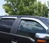 AVS 20-22 Chevrolet Silverado 1500 LTD Ext. Cab/DC F&R Ventvisor Window Deflectors 4pc - Chrome - Striker Modified