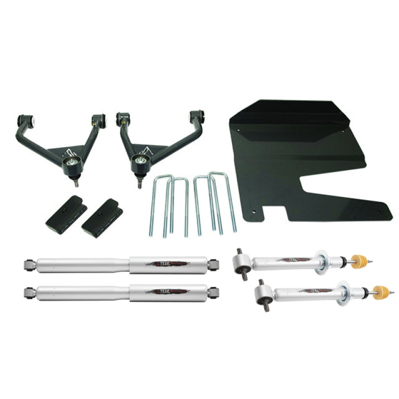 Belltech 19-20 Chevrolet Silverado / GMC Sierra 1500 4WD 4in Suspension Lift Kit w/ Shocks - Striker Modified