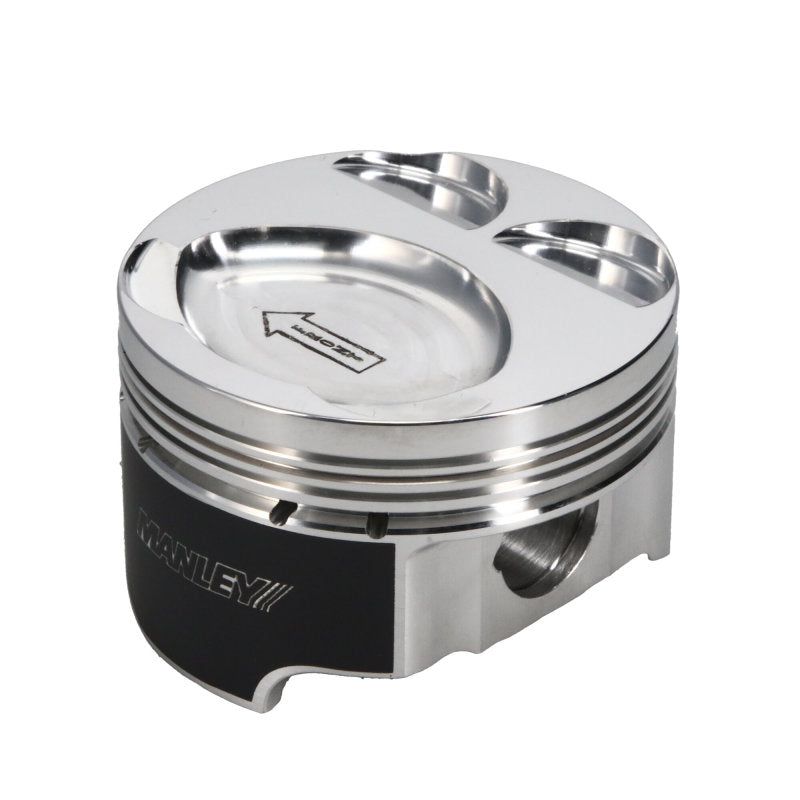 Manley Mazda 94mm 87.5mm Standard Bore 9.5 CR Dish Type Platinum Series Pistons w/Rings - Striker Modified