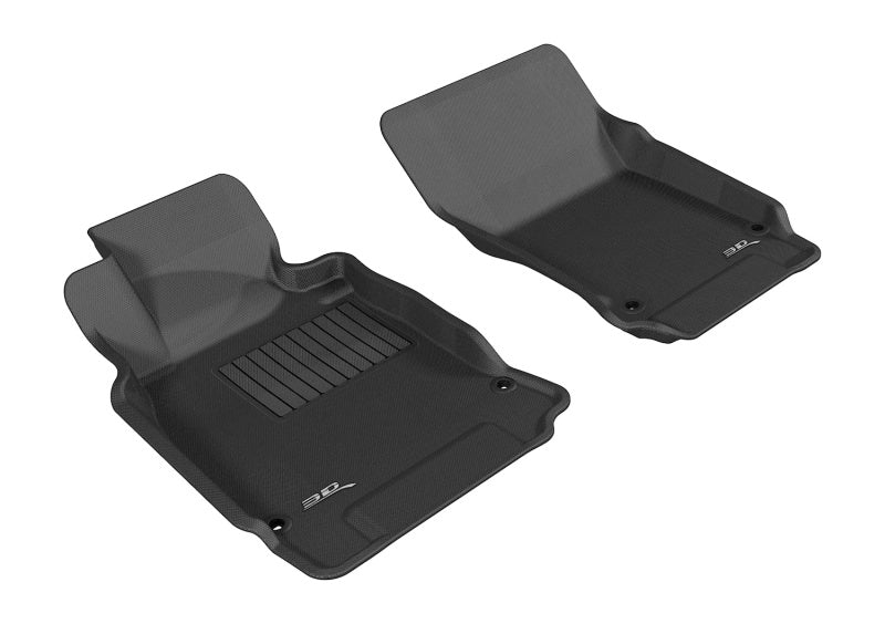 3D MAXpider 2011-2019 Infiniti Q70/M37 Kagu 1st Row Floormat - Black - Striker Modified