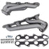 BBK 09-20 Dodge Challenger Hemi 5.7L Shorty Tuned Length Exhaust Headers - 1-3/4in Titanium Ceramic - Striker Modified
