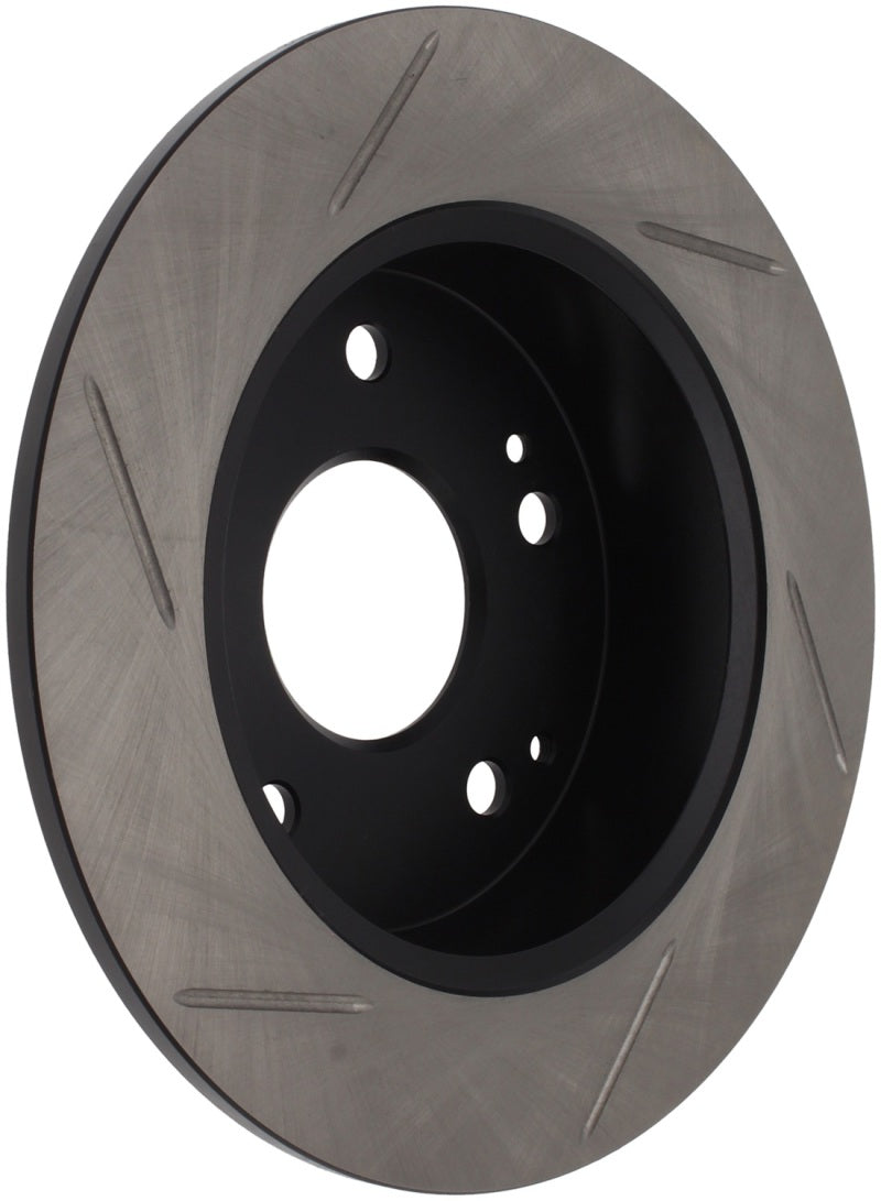 StopTech Power Slot Slotted 02-06 Acura RSX Incl. Type S / 97-01 Integra Type R Rear Left Rotor - Striker Modified