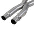 BBK 15-20 Ford Mustang GT 5.0L Resonator Delete X-Pipe (For Use w/Shorties Or Stock Manifolds) - Striker Modified