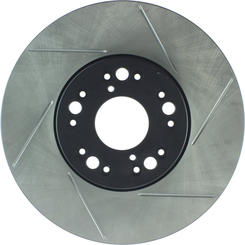 StopTech Power Slot 93-05 Lexus GS Series / 00-05 IS300 / 93-94 LS Series Front Left Slotted Rotor - Striker Modified
