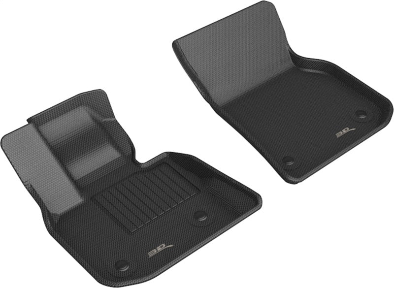 3D MAXpider 2018-2020 BMW X3 (G01)/X4 (G02) Kagu 1st Row Floormat - Black - Striker Modified