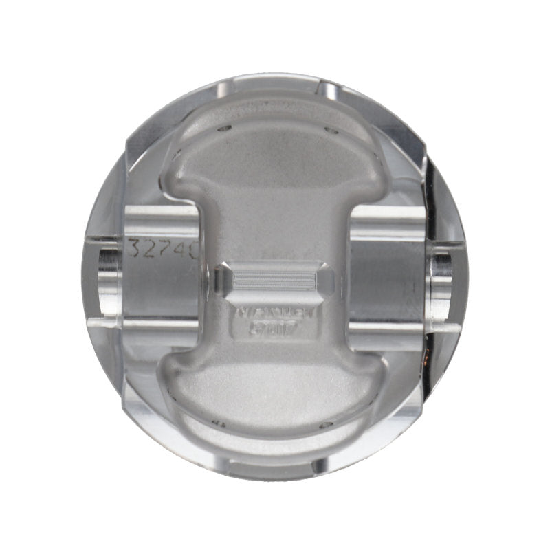 Manley 08+ Mitsubishi Evo X (4B11T) 86mm STD Bore 9.0:1 Dish Piston Set with Rings - Striker Modified