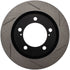 StopTech Power Slot 08-09 Toyota Sequoia / 07-09 Tundra Slotted Right Front Rotor - Striker Modified