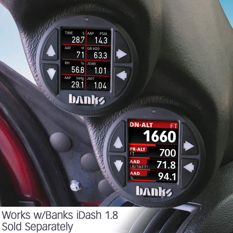 Banks Power AirMouse Ambient Air Density Sensor Module for iDash 1.8 Super Gauge - Striker Modified