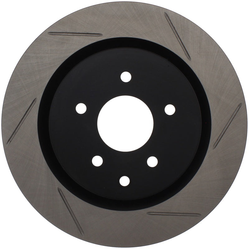 StopTech Power Slot 03-07 350z/ 03-04 G35 w/ Brembo SportStop Slotted Rear Left Rotor - Striker Modified