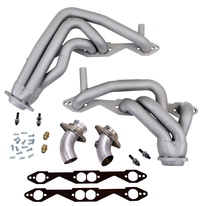 BBK 93-96 Chevrolet Impala SS Shorty Tuned Length Exhaust Headers - 1-5/8 Titanium Ceramic - Striker Modified