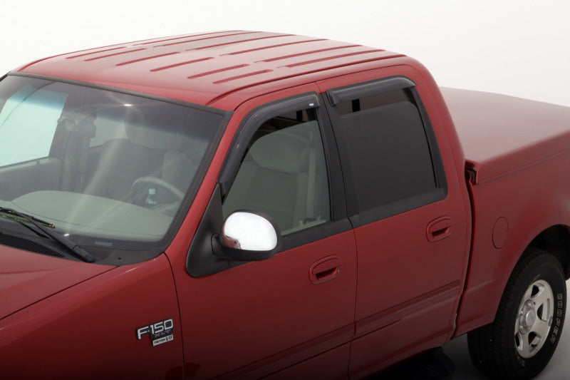 AVS 02-03 Lincoln Blackwood Ventvisor Outside Mount Window Deflectors 4pc - Smoke - Striker Modified