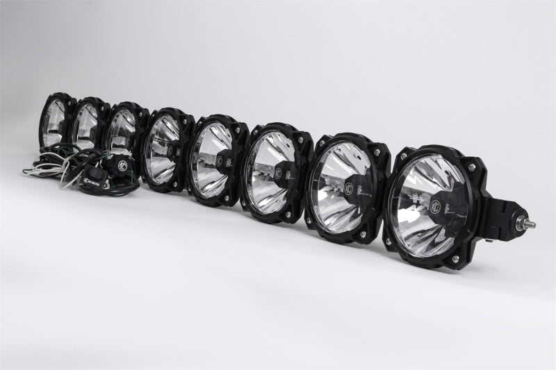 KC HiLiTES Universal 50in. Pro6 Gravity LED 8-Light 160w Combo Beam Light Bar (No Mount) - Striker Modified