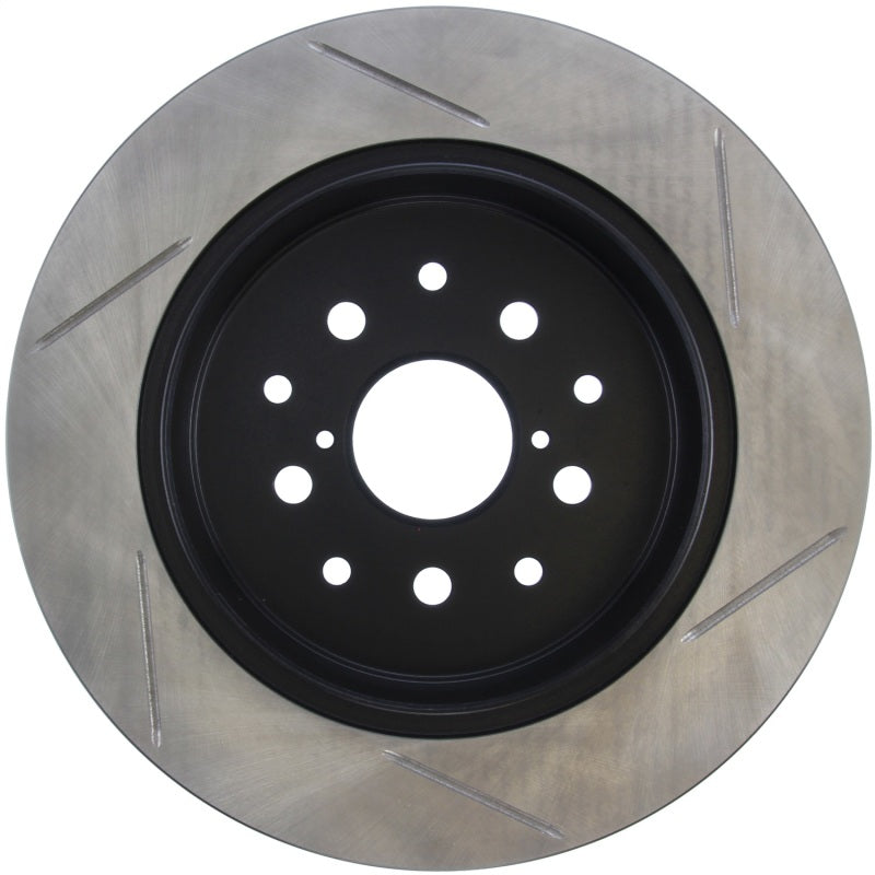 StopTech Power Slot 00-05 Lexus IS300 Rear Right SportStop Slotted Rotor - Striker Modified
