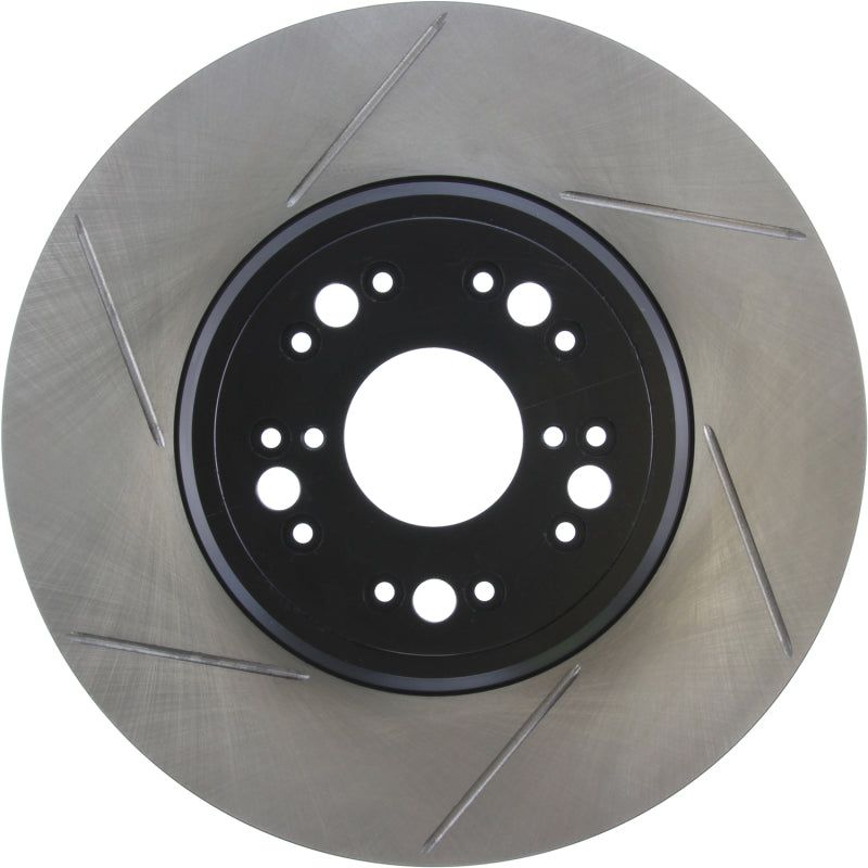StopTech Power Slot 95-00 Lexus LS400/LS430/LS460/LS600h L Slotted Right Front Rotor - Striker Modified