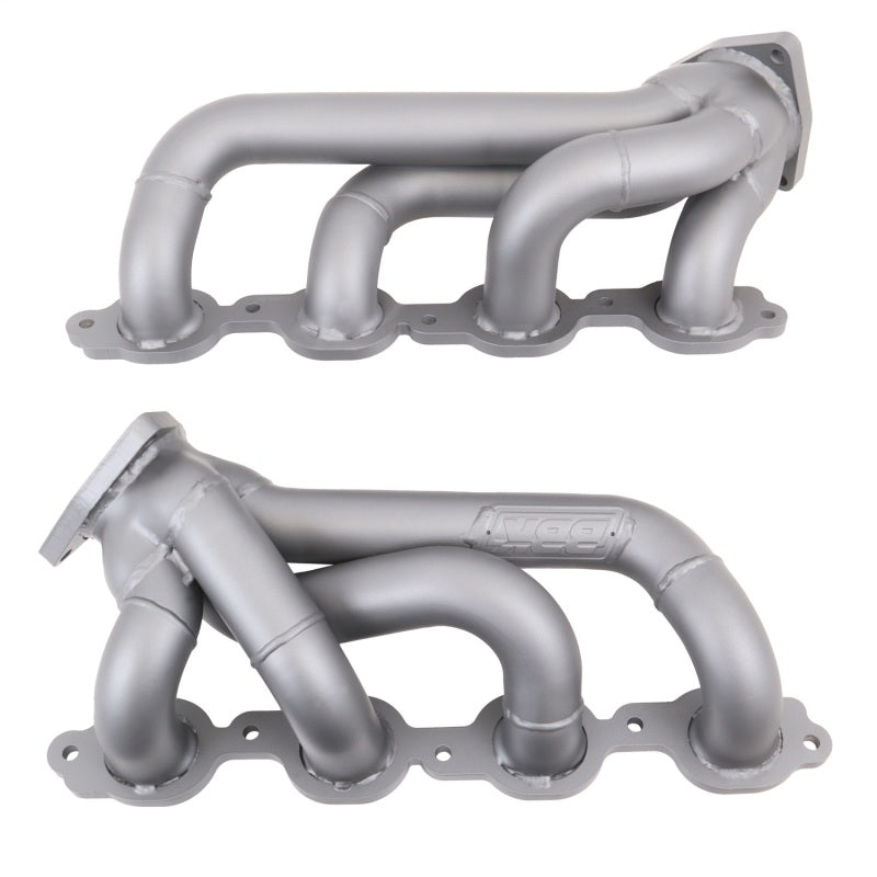 BBK 14-18 GM Truck 5.3/6.2 1 3/4in Shorty Tuned Length Headers - Titanium Ceramic - Striker Modified