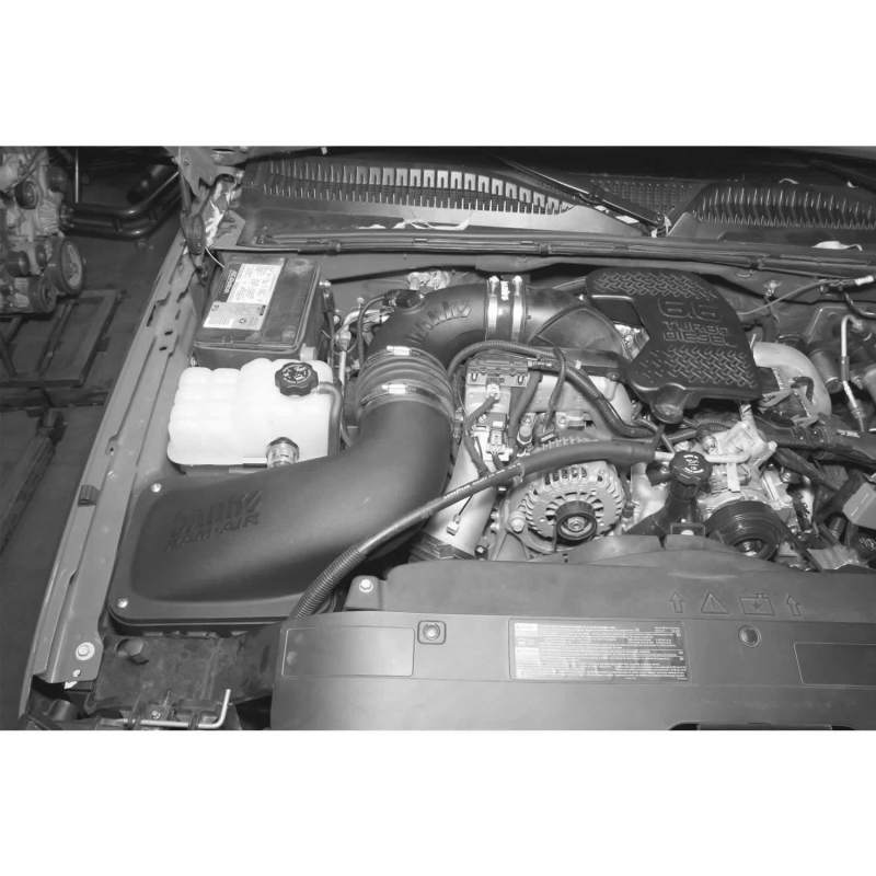 Banks Power 06-07 Chevy 6.6L LLY/LBZ Ram-Air Intake System - Dry Filter - Striker Modified