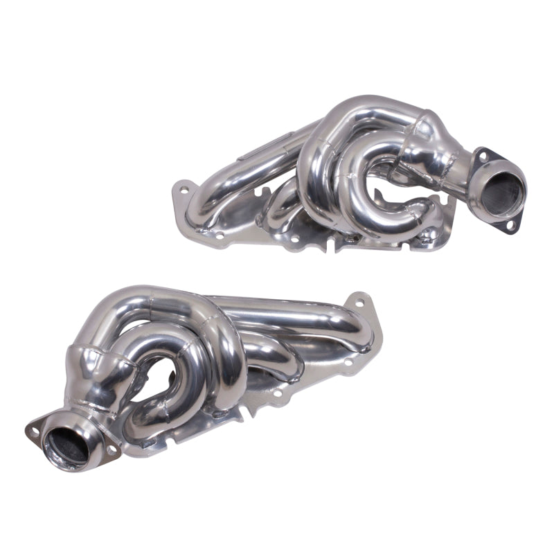BBK 11-14 Ford F-150 Coyote 5.0 Shorty Tuned Length Exhaust Headers - 1-3/4in Ceramic - Striker Modified