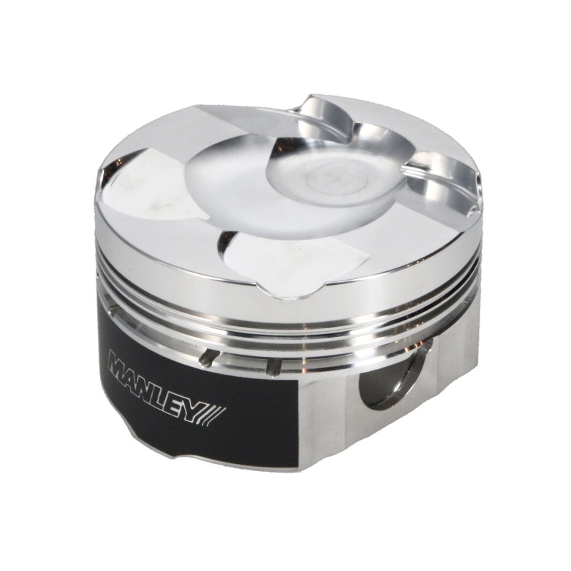 Manley 15+ Subaru FA20 WRX 86.50mm +.5mm Bore 10:1 Dish Piston Set with Rings - Striker Modified