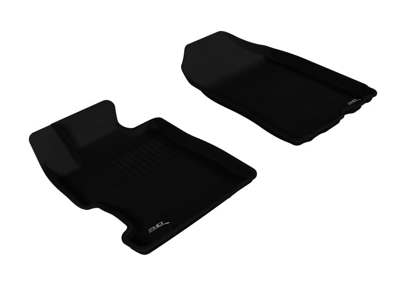 3D MAXpider 2006-2011 Honda Civic Kagu 1st Row Floormat - Black - Striker Modified
