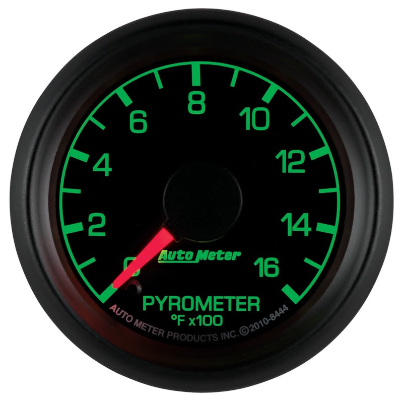 Autometer Factory Match Ford 52.4mm Full Sweep Electronic 0-1600 Deg F EGT/Pyrometer Gauge - Striker Modified