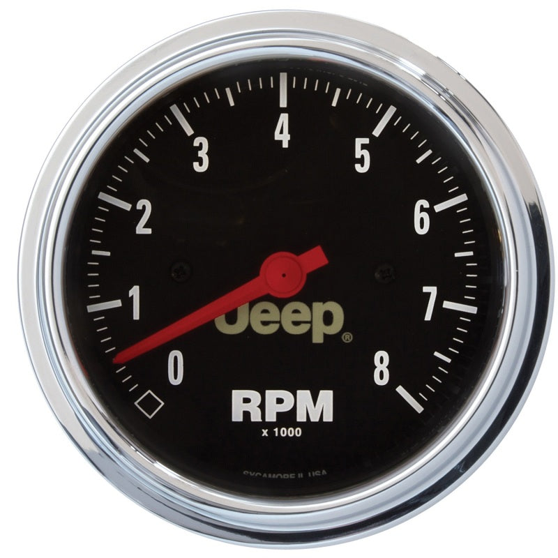 Autometer 87-96 Jeep Wrangler YJ 7pc Direct-Fit Dash Gauge Kit - Striker Modified