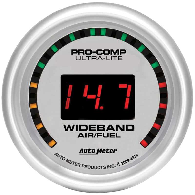 Autometer Ultra-Lite 52mm Digital Wideband Air/Fuel Ratio Street Gauge - Striker Modified