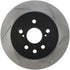 StopTech 13-14 Lexus GS300/350/400/430 Slotted Sport Rear Left Brake Rotor - Striker Modified