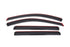 AVS 13-18 Nissan Pathfinder Ventvisor In-Channel Front & Rear Window Deflectors 4pc - Smoke - Striker Modified